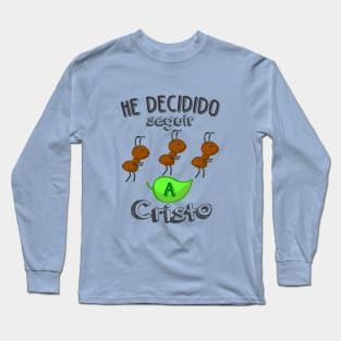 Seguir a Cristo Long Sleeve T-Shirt